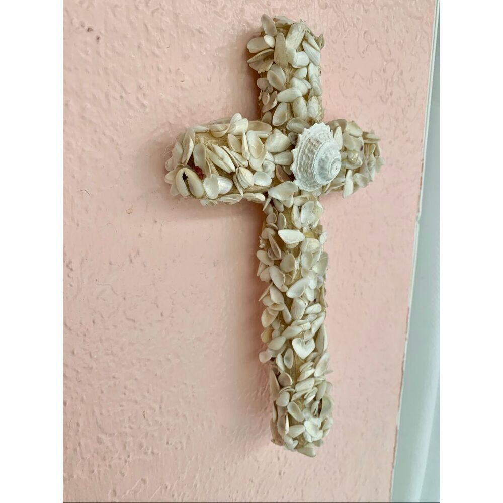Cross Handmade with Shells #fairh - Picture 5 of 5